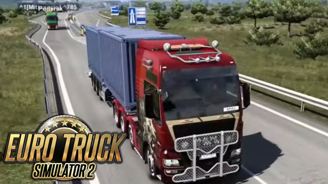 PROVIAMO IL MULTIPLAYER UFFICIALE DI EURO TRUCK SIMULATOR 2 w/Miticaccio Poderak - Gameplay Ita