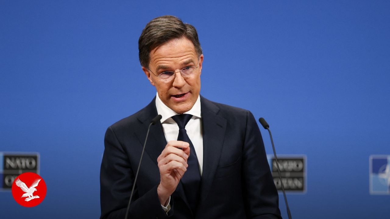 Live: Nato Secretary General Mark Rutte holds news conference in Brussels