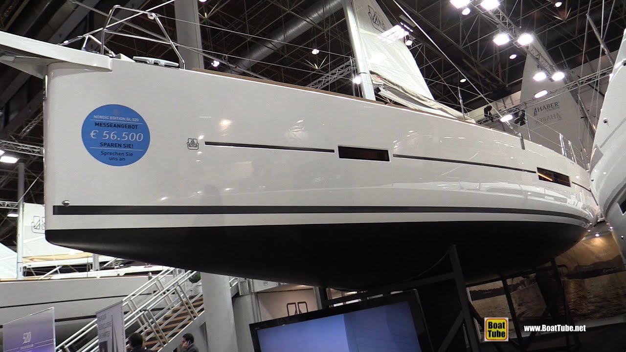 2018 Dufour 520 Grand Large Nordic Edition - Walkaround - 2018 Boot Dusseldorf Boat Show