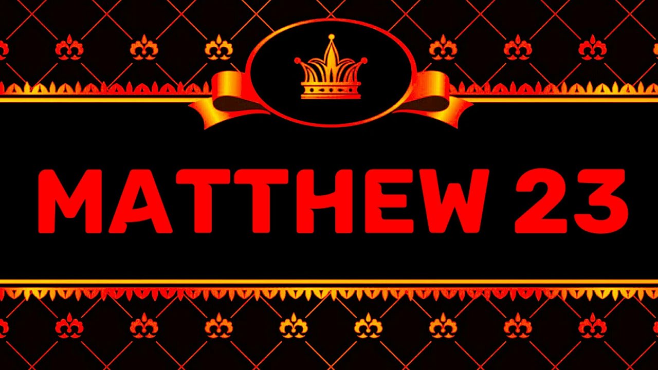 MATTHEW 23 (NIV) by Max McLean