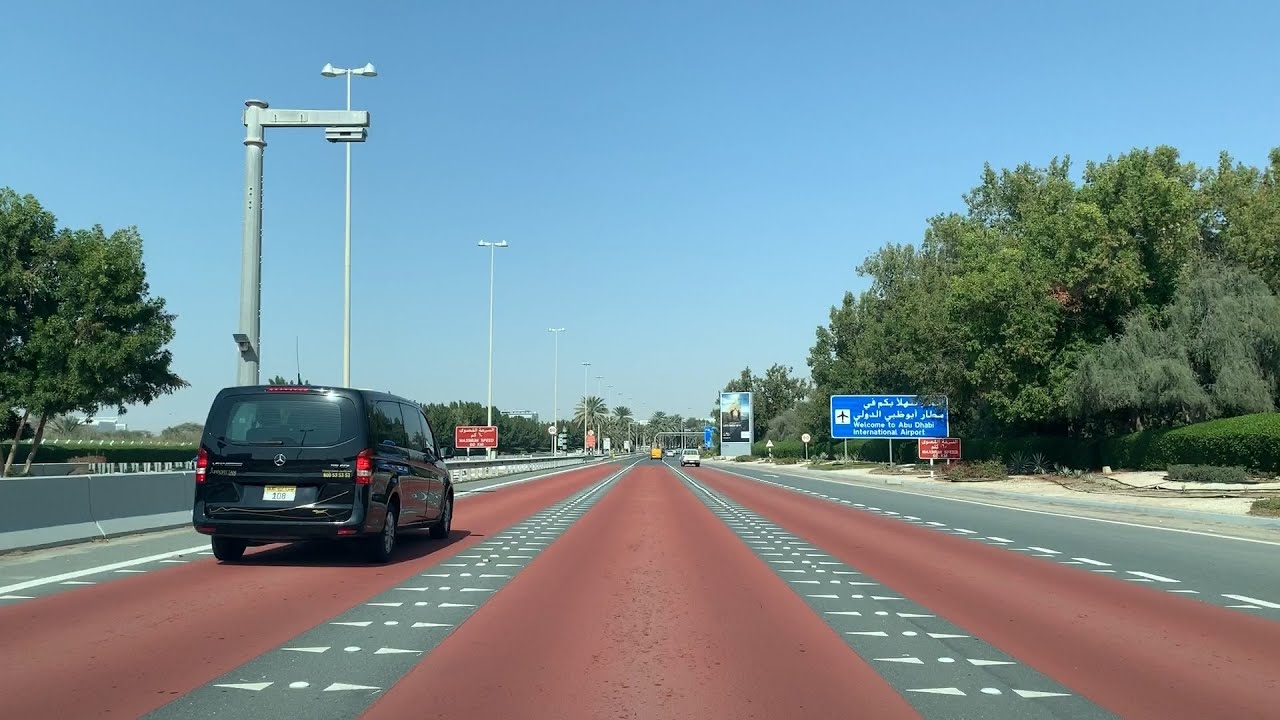 Driving to the #Abudhabi International Airport || Abu dhabi explore | مطار #أبوظبي الدولي | #UAE
