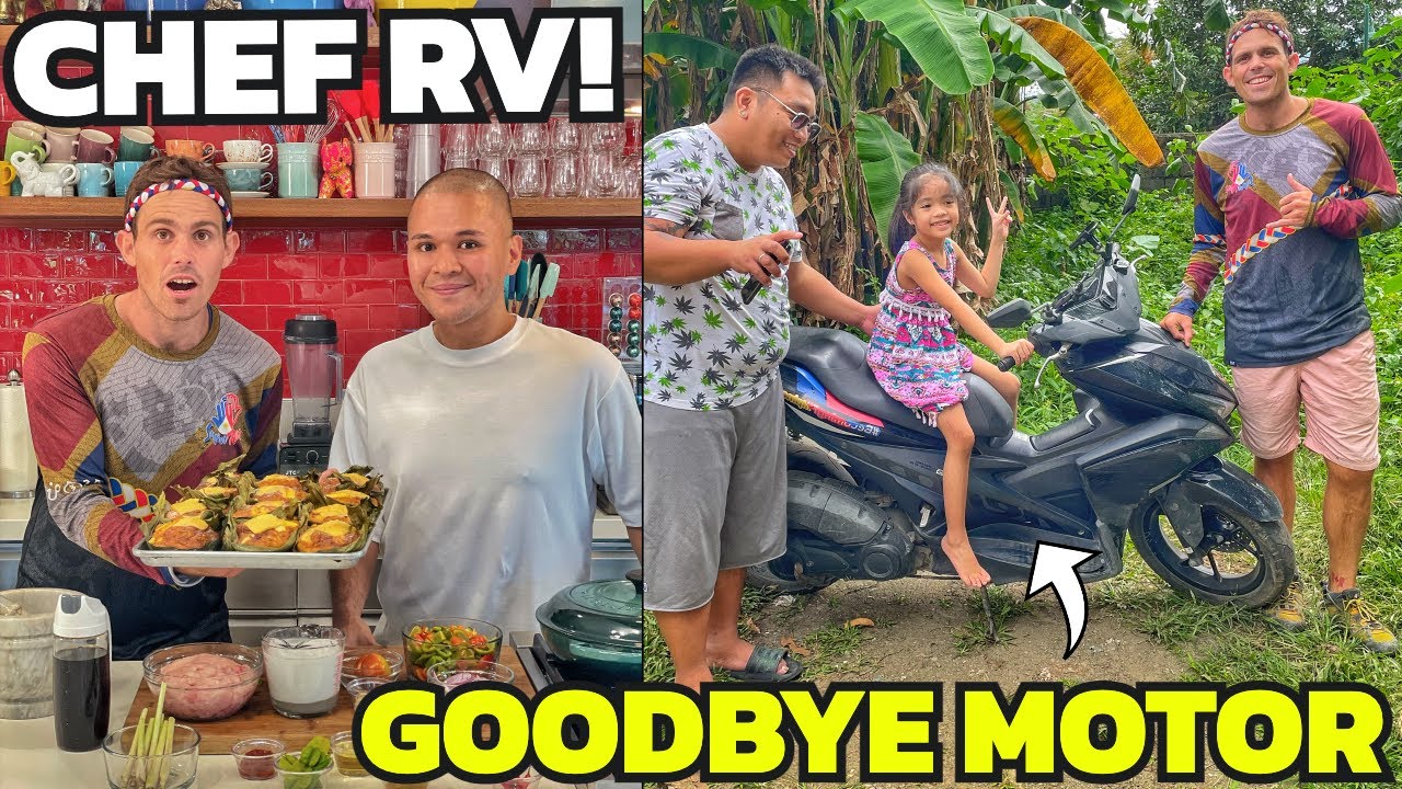GOODBYE BECOMINGFILIPINO MOTOR - Meeting Chef RV In Biñan Laguna! (Big Surprise)