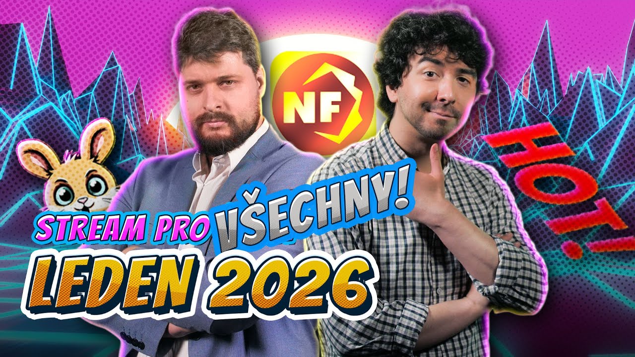 Leden 2026 📽️ První NERDFIX Q&A Stream pro VŠECHNY v roce 2026