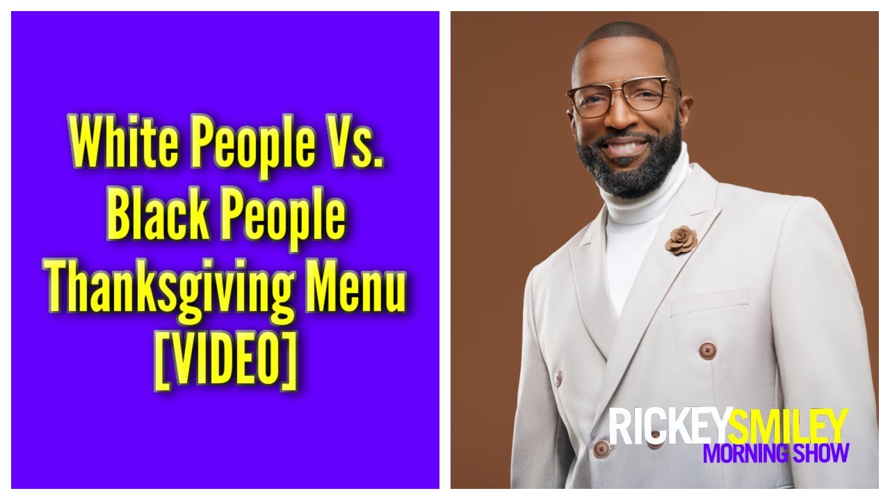 White People Vs. Black People Thanksgiving Menu