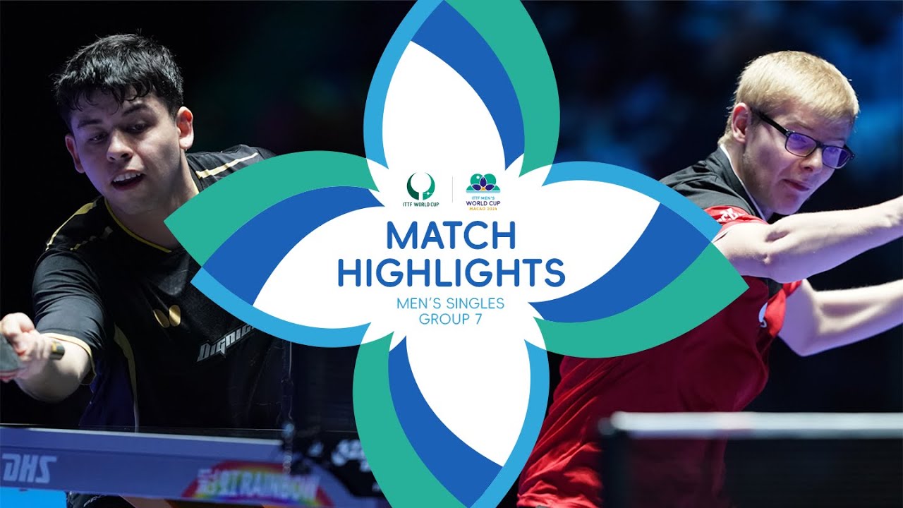 Felix Lebrun vs Nicolas Burgos | MS Group 7 | ITTF Men's and Women's World Cup Macao 2024