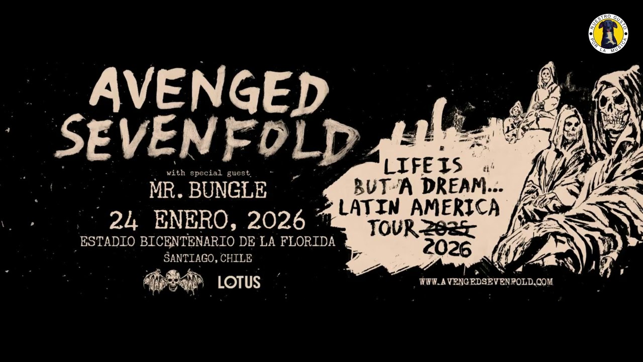 Avenged Sevenfold - Santiago de Chile - 24 Enero 2026 - Show completo solo audio