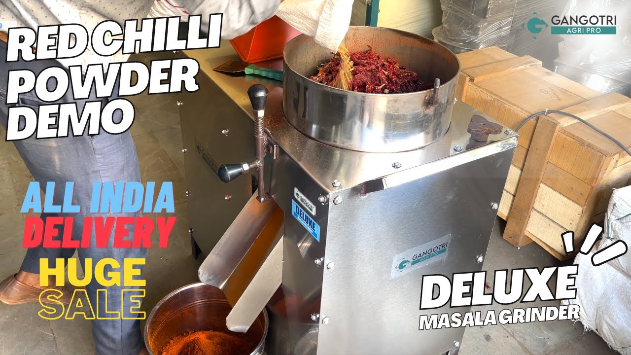Start Your Own Masala Business From Home! Easy & Profitable | Red chilli powder making process
