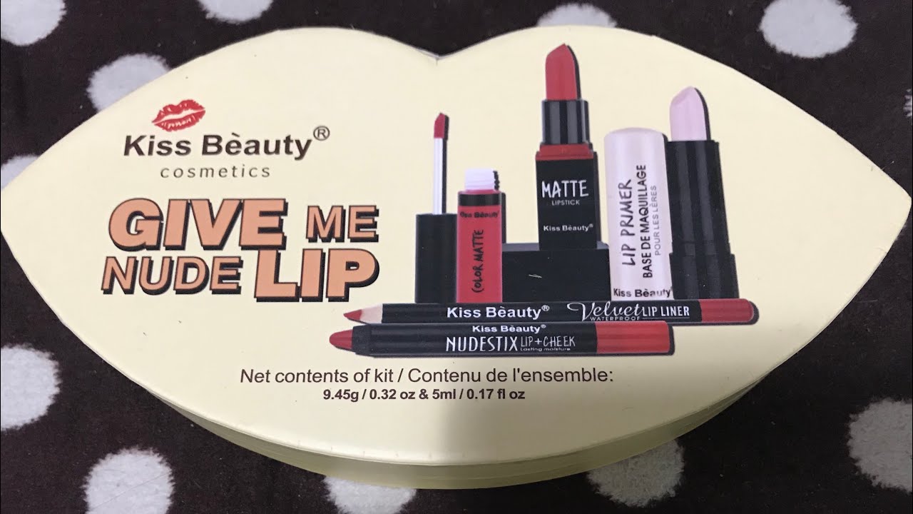 KISS BEAUTY COSMETICS LET'S TRY/ 9 March 2018