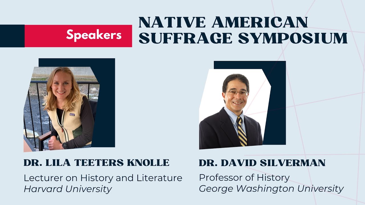 Native American Citizenship, Suffrage, & Sovereignty through History - NA Suffrage Symposium