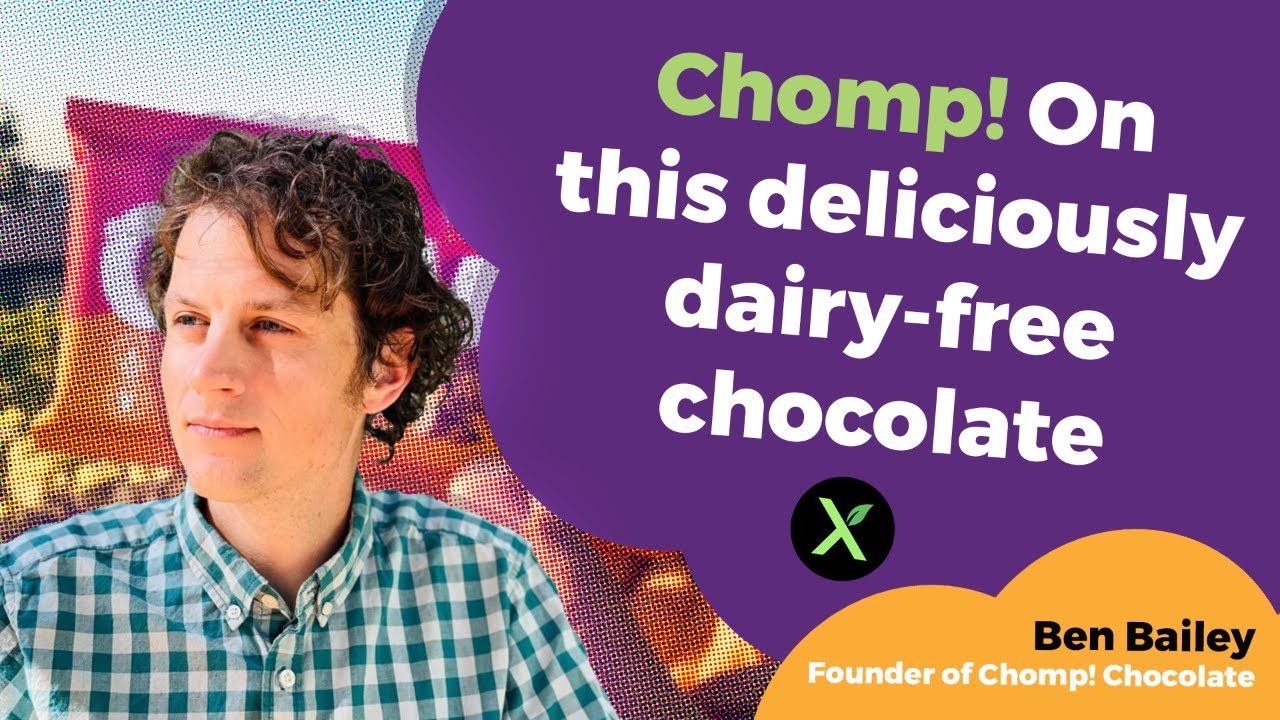 Chomp! On this deliciously dairy-free chocolate...