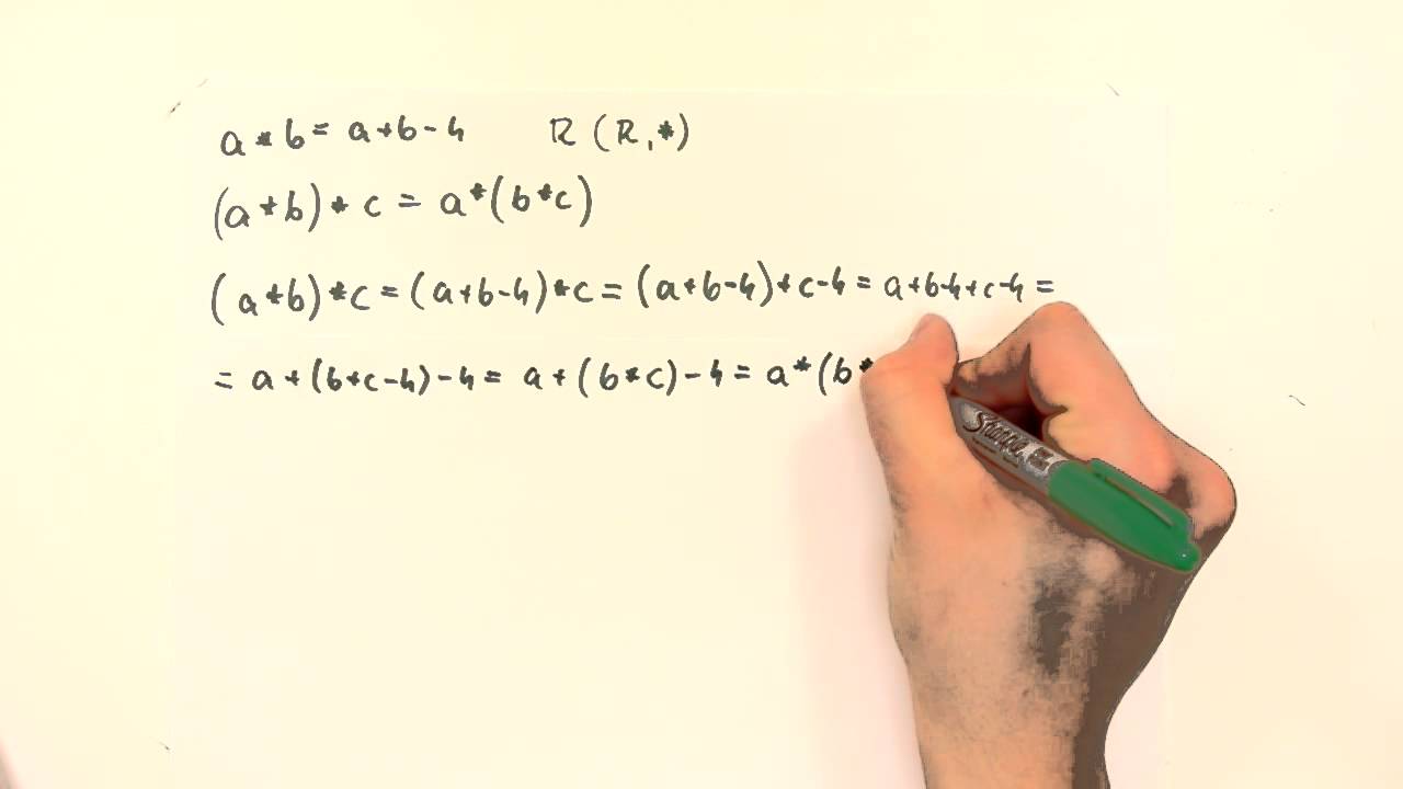 Struktury algebraiczne - przykład 2.