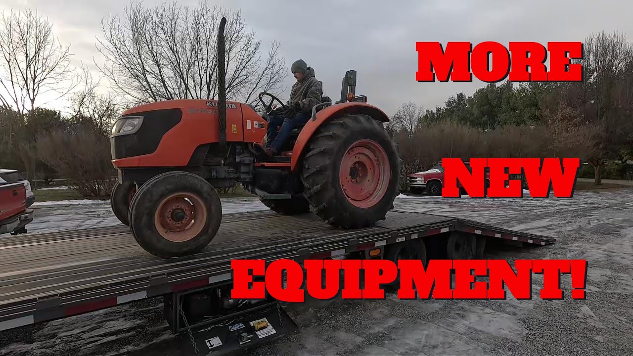 New Year and A New Tractor
