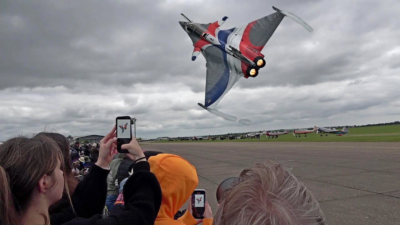 The Rafale steals the show at Duxford summer air show 2024