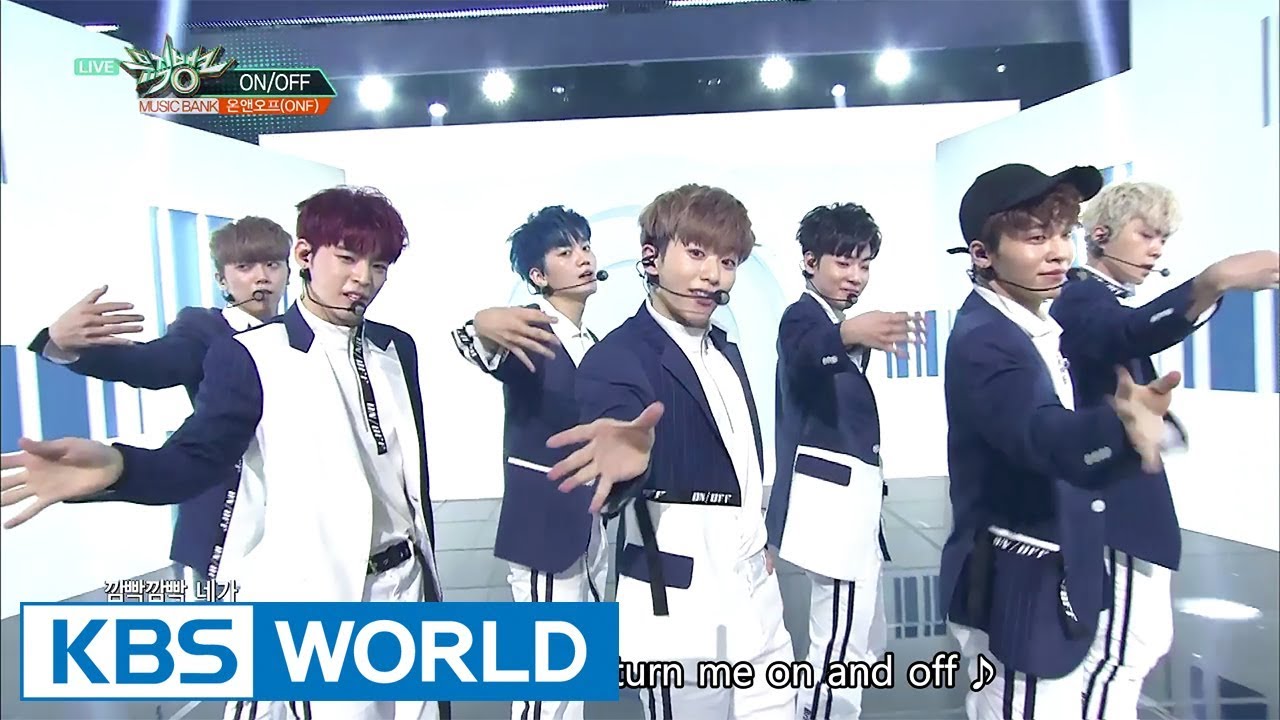 ONF (온앤오프) - Lights On + ON/OFF [Music Bank Hot Debut/ 2017.08.04]