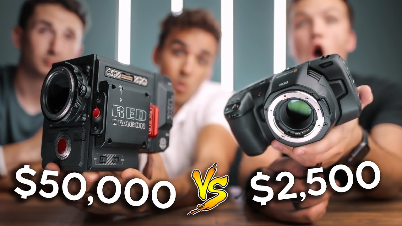 Black Magic Pocket Cinema 6k vs. RED Weapon 6k