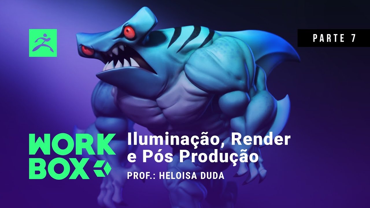 Curso Básico de Zbrush - Iluminação, Render e Pós-produção | Workbox