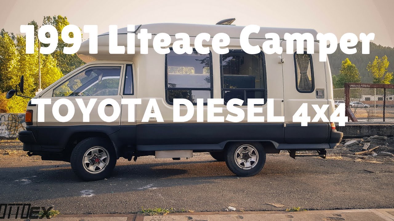 1991 Toyota Liteace Truck 4x4 Camper by OttoEx