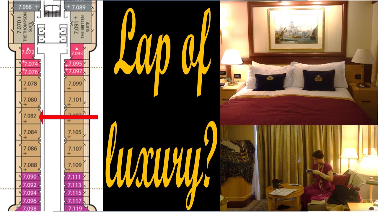 Cunard Queen's Grill Q4 Suite Tour and Review! - Aboard the MS Queen Elizabeth (7082)