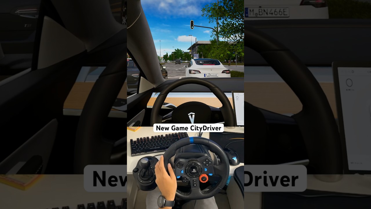 CityDriver - New Driving Simulator Game 🔥 #shorts