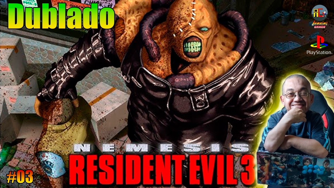 RESIDENT EVIL 3 PS1 DUBLADO POR IA - PT-BR (FINAL)