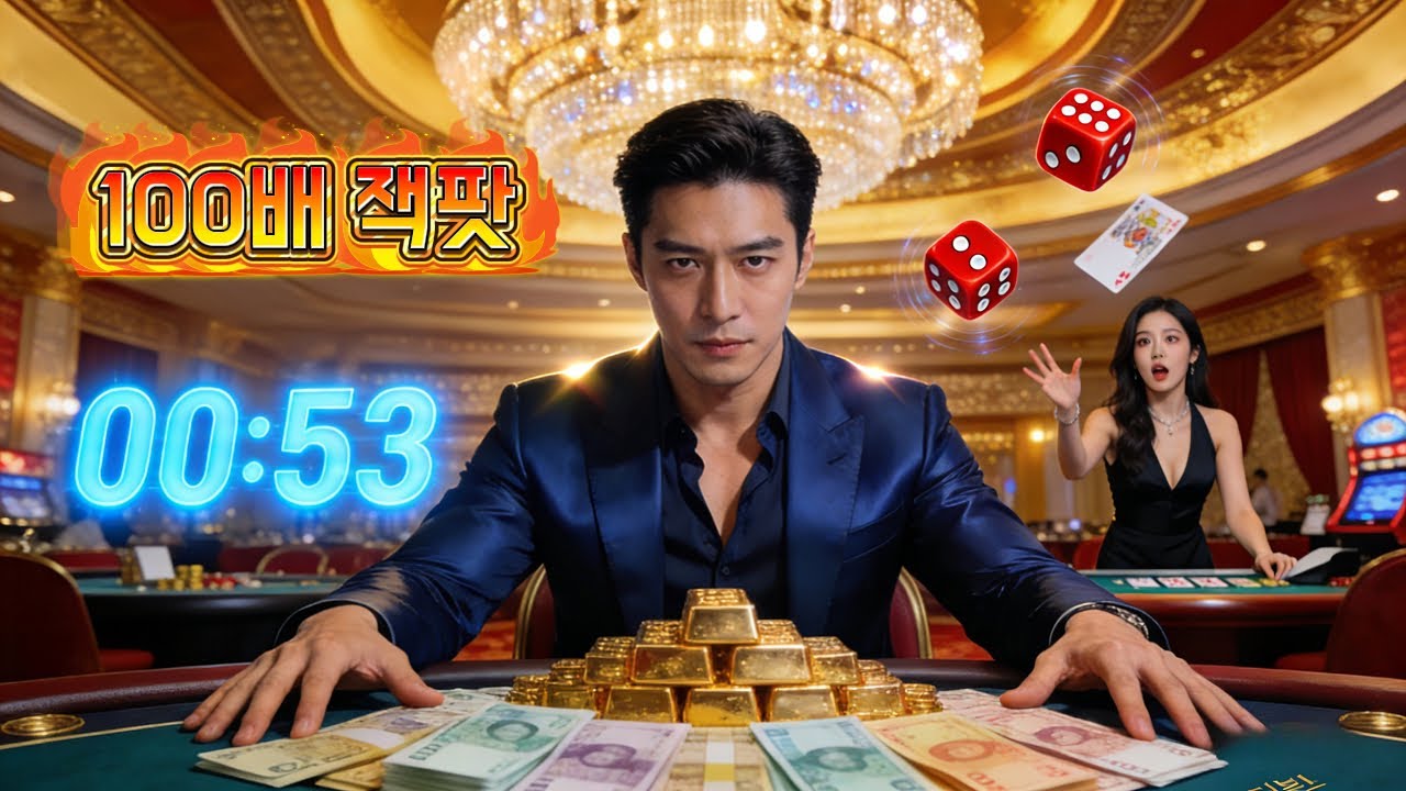 💰100배 잭팟의 비밀! 시간을 멈추고 운명을 바꾼 남자🃏