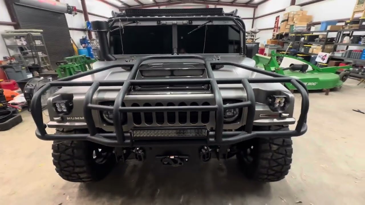 Dr Beasleys Matte paint coating Pro applied to this H1 Hummer!