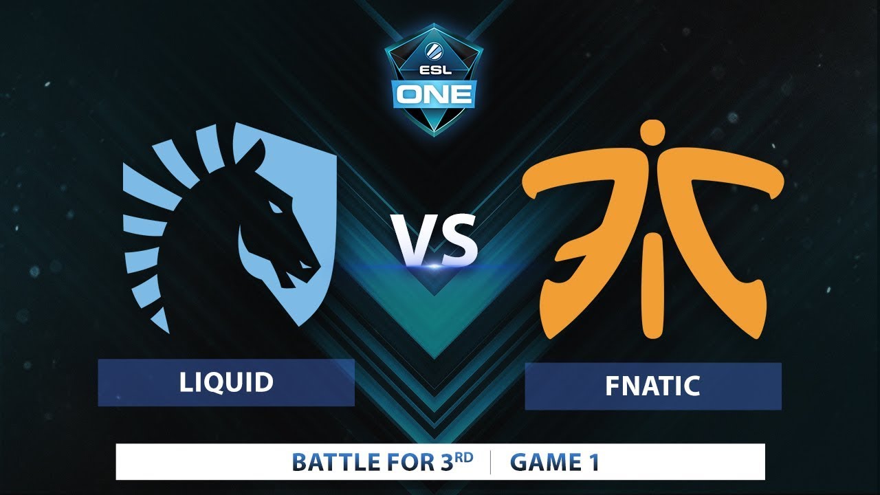 Liquid vs Fnatic | Game 1 | ESL One Katowice 2018
