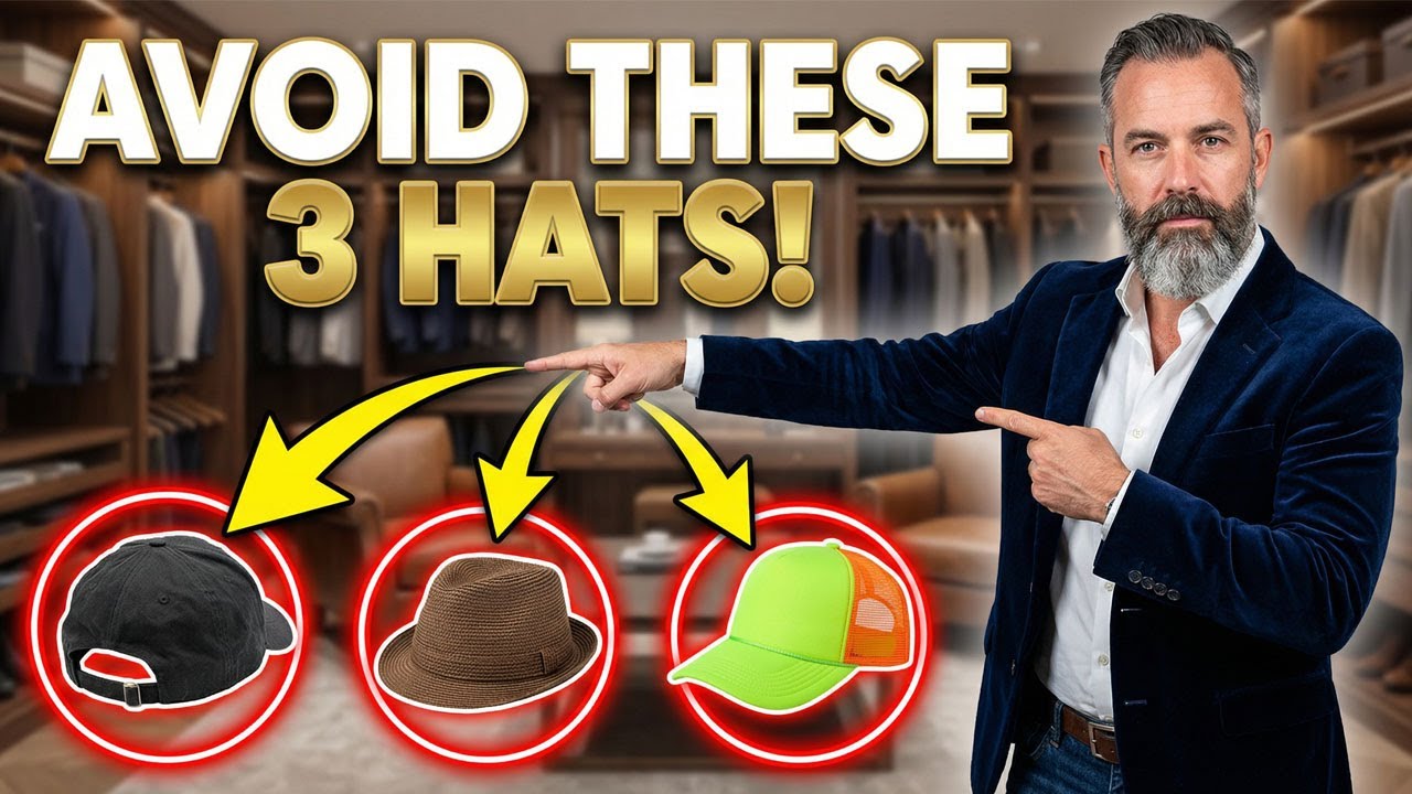 The 3 Hats That Make Men Over 50 Look RIDICULOUS.