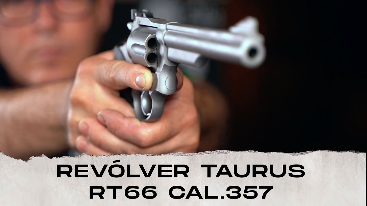 Revólver Taurus RT66 Cal.357 - Especificações Técnicas e Demonstração Prática