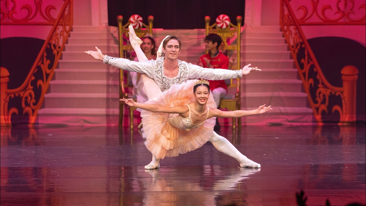 Sugarplum and Cavalier pas de deux from The Nutcracker ballet + variations and coda!🩰🧚‍♀️🍬 Kiera Sun