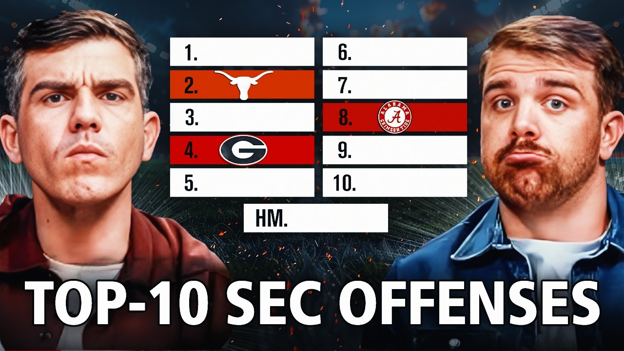 Top-10 SEC Football Offenses in 2026 | SEC Media Days