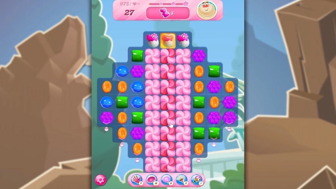 Candy Crush Saga LEVEL 975 NO BOOSTERS (new version)🐟☑️