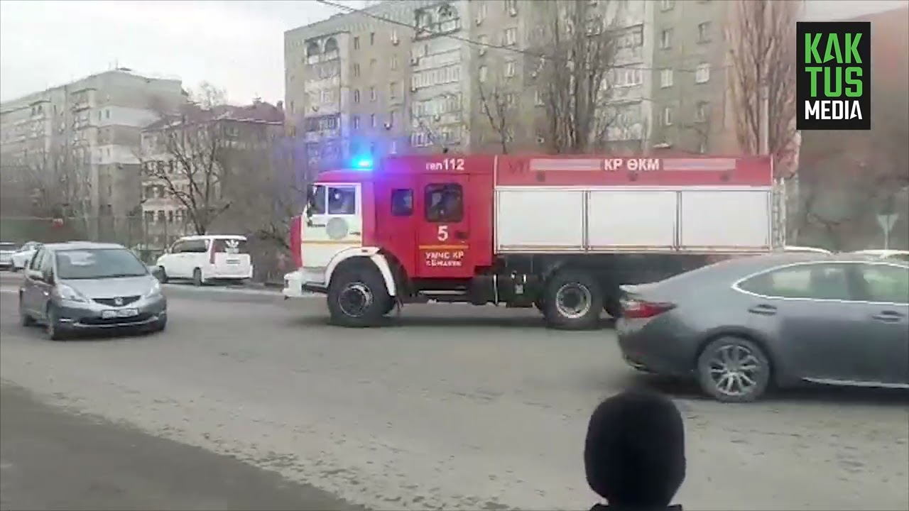 Пожар в кафе 