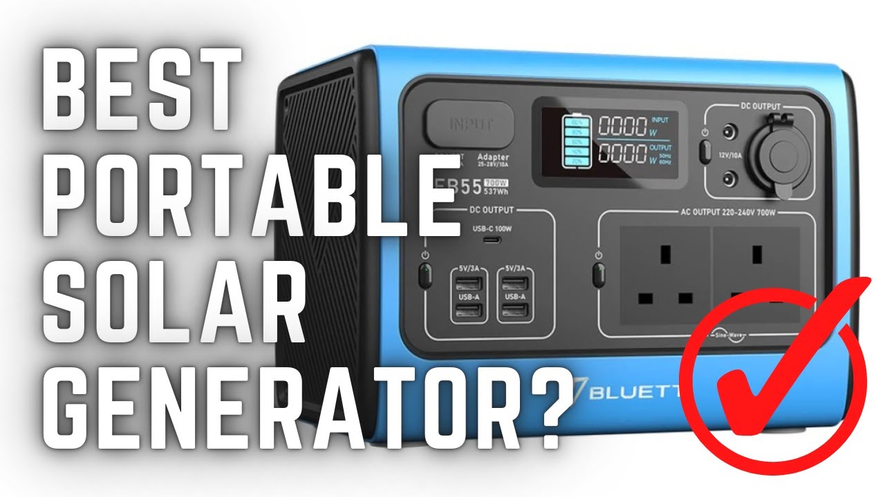 Bluetti EB55 Solar Generator & PV120 Solar Panel // Everything you need to know!