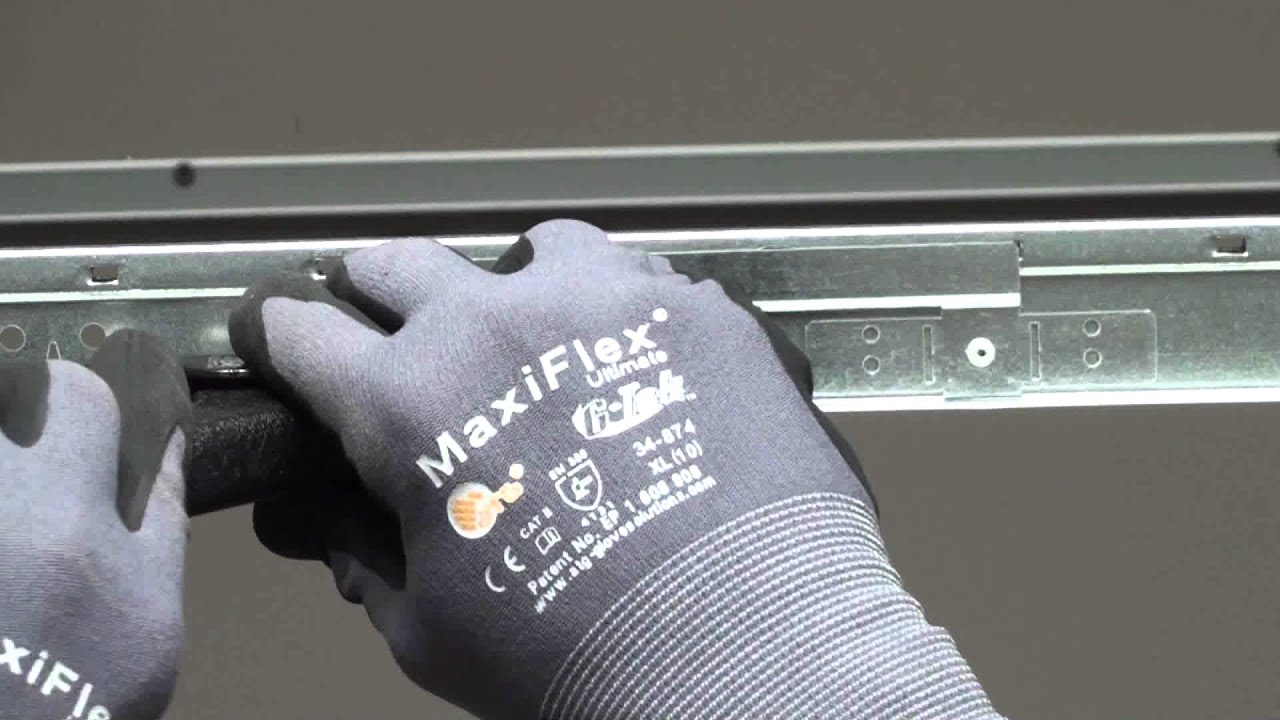 USG Ceilings: How To Install the Logix™ Integrated Ceiling Systems USG Utility Module Bracket