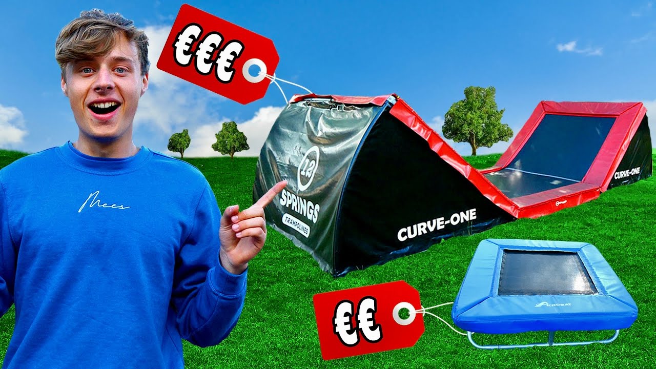 €90 VS €4250 TRAMPOLINE