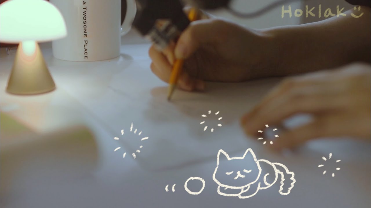 사각사각 기분 좋은 연필 소리 ʕo•ᴥ•ʔ✎ | Crisp pencil sounds for deep focus | ASMR