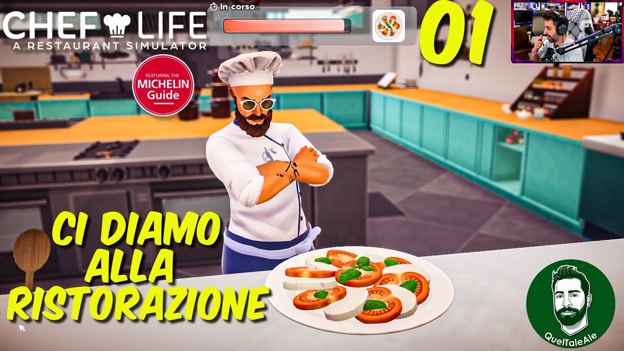 Chef Life A Restaurant Simulator Gameplay ITA - PREPARIAMOCI AD APRIRE UN RISTORANTE - 01