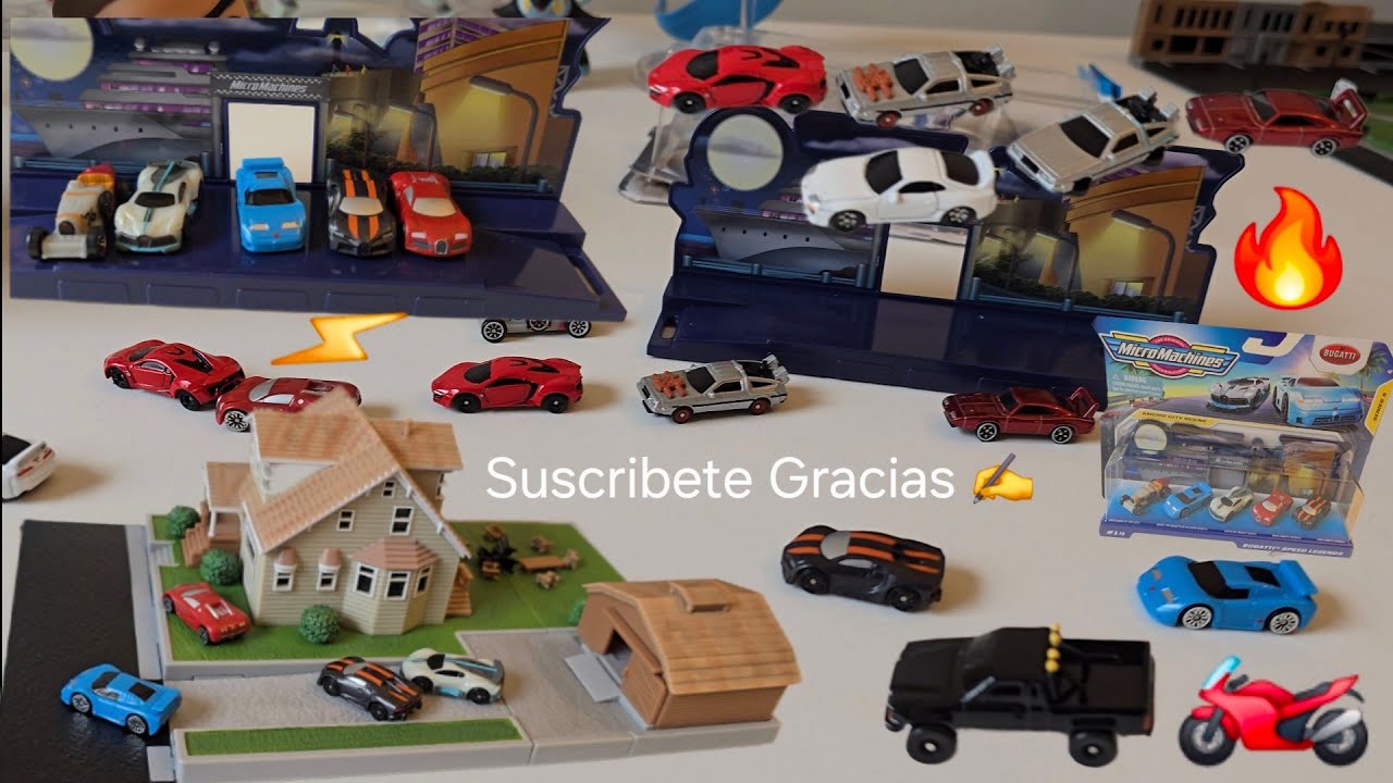 Abrimos un paquete 📦 de Micro machines y Comparamos con Nano escenas de jada 🔥