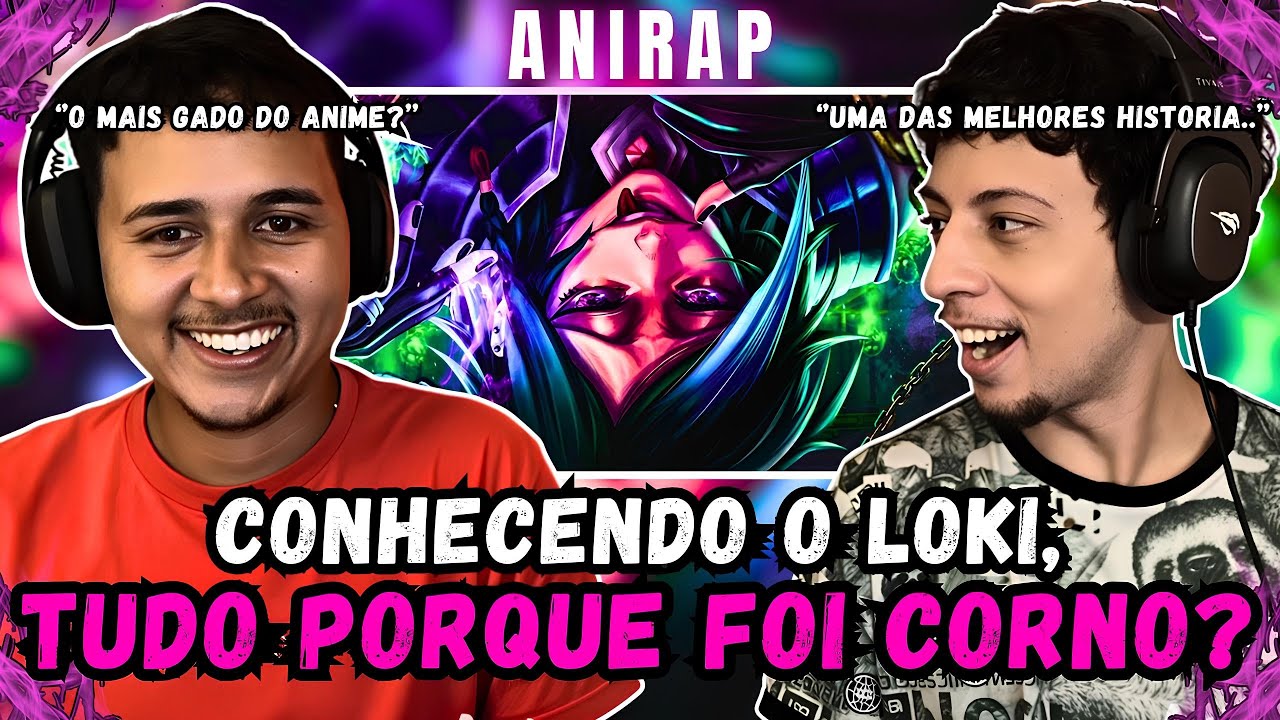 (CONHECENDO SHUUMATSU) REACT ♪ Loki (Shuumatsu no Valkyrie) | Mentiras | AniRap FT. @nikmouu e @LHzZ