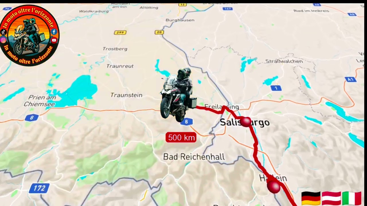 Viaggio in Moto Austria-Germania: Itinerario, Strade e Emozioni