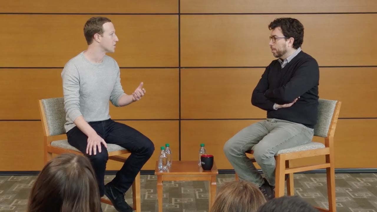 Mark Zuckerberg talks to Jonathan Zittrain (Harvard Law Professor)
