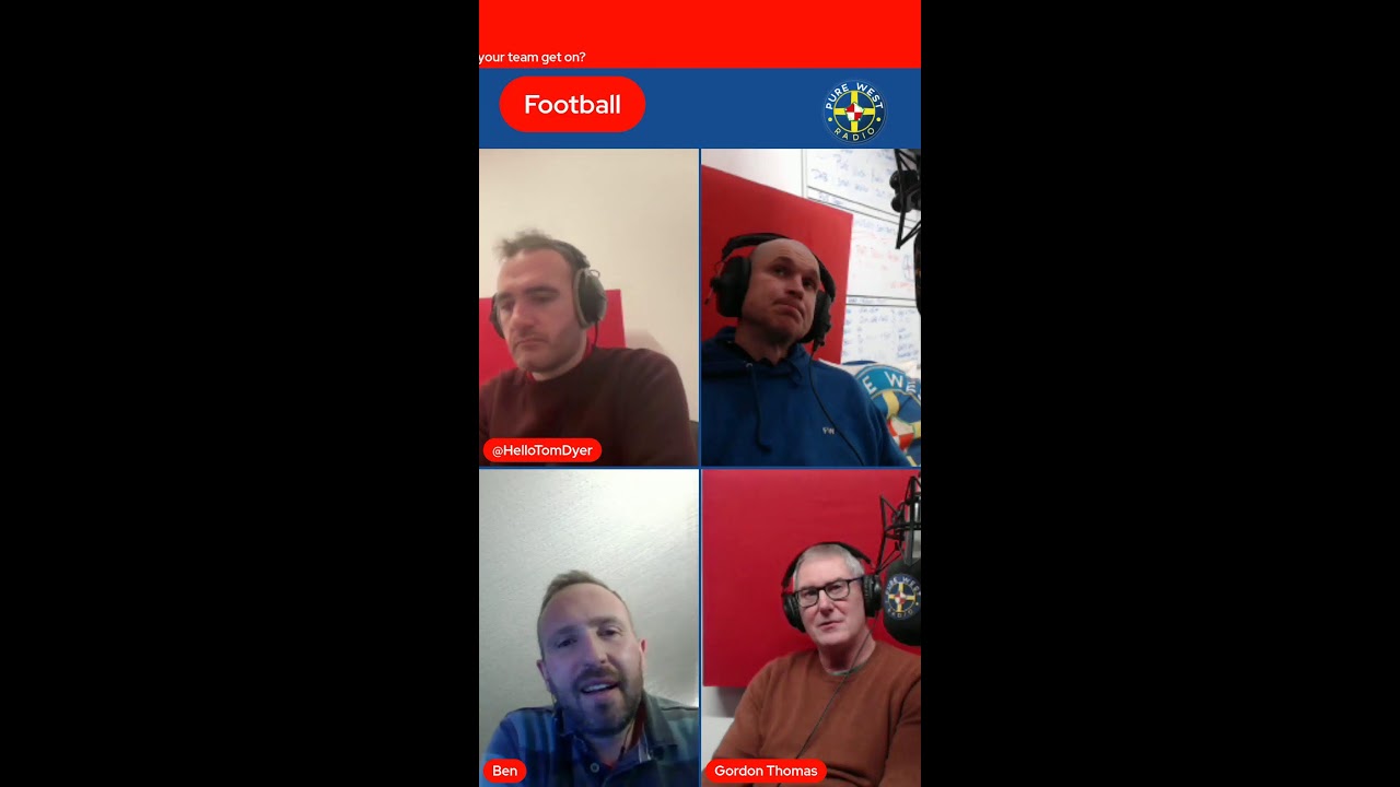 Pure West Sports Show with Eaton-Evans & Morris Solicitors - Football