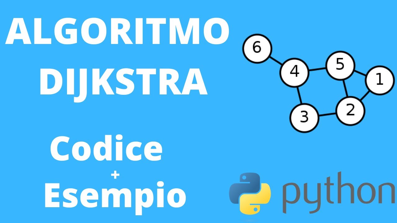 Algoritmo Dijkstra: Spiegazione con Implementazione & Esempio [Python]
