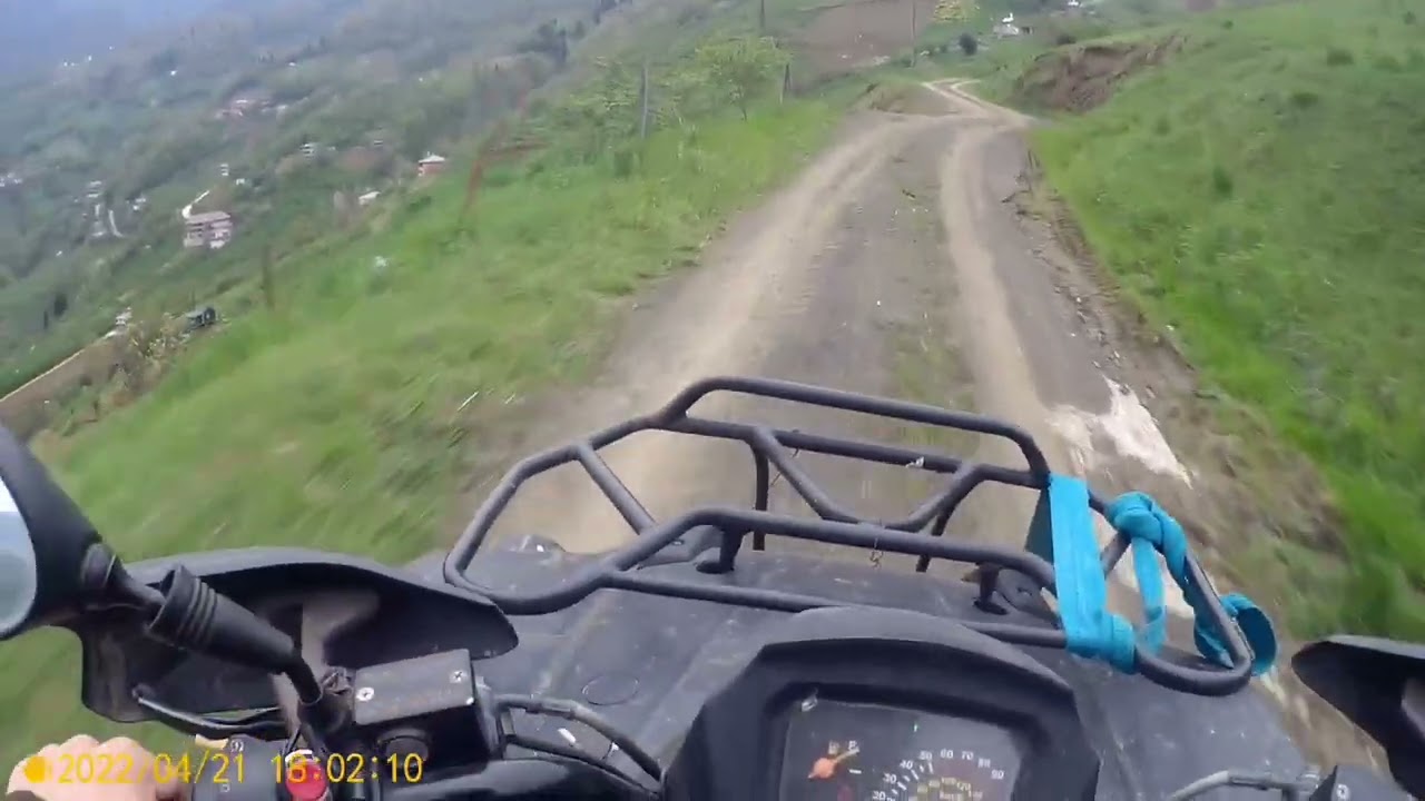 Sjcam SJ6 legend ile ilk cekimim. TGB Blade 325 4x2 atv gezi seyahat gezinti