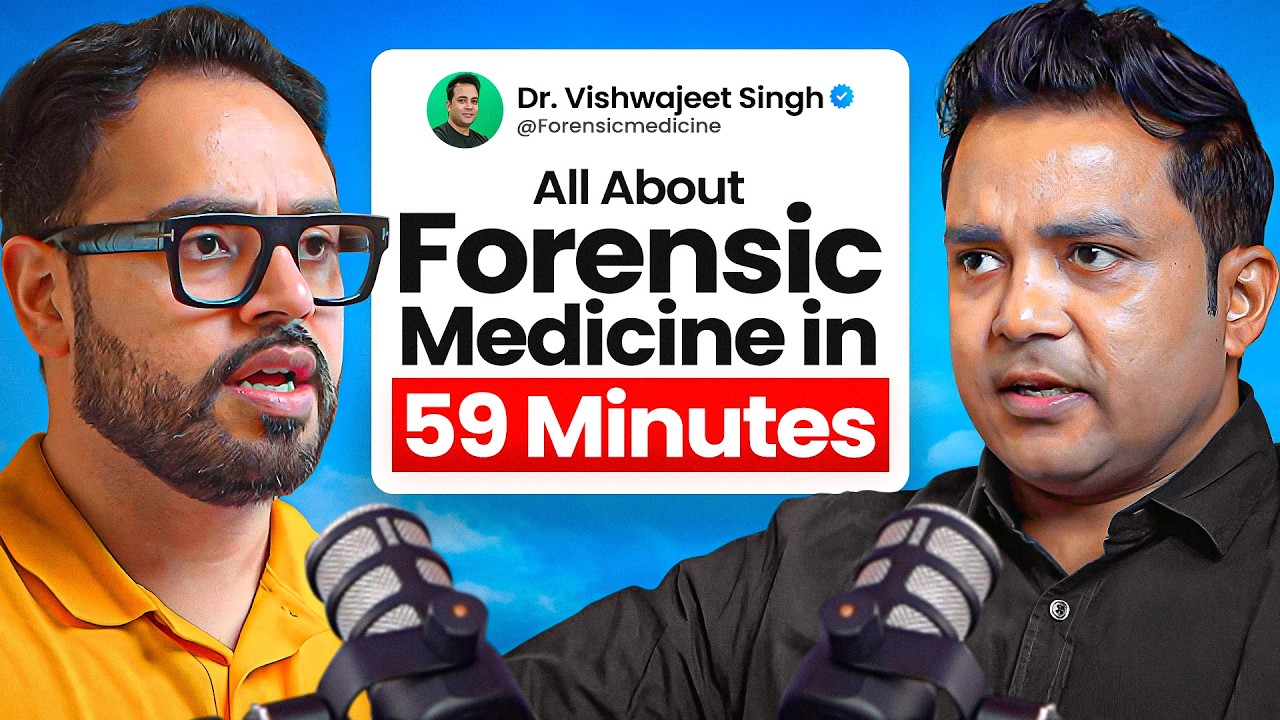 Forensic Medicine EXPOSED: Big Money, Job, Court Trials & Career Opportunities ft. Dr. Vishwajeet