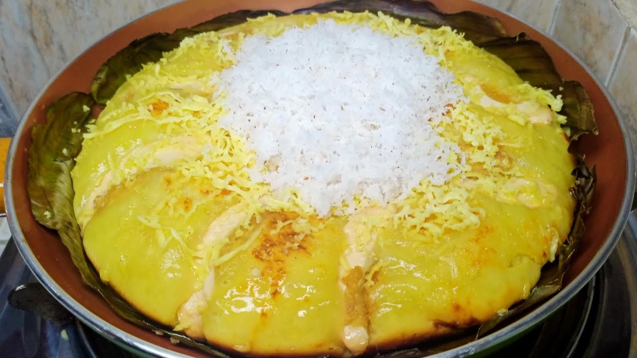 Bibingka sa Kawali Simple and Easy Recipe! Sobrang Sarap! #noovenbibingka