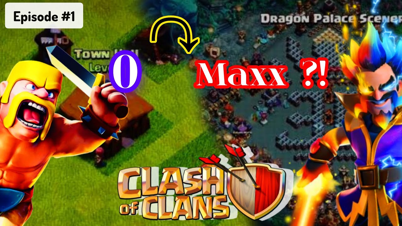 From Level 1 to Champion! Clash of Clans Epic Journey – Episode #1 👿