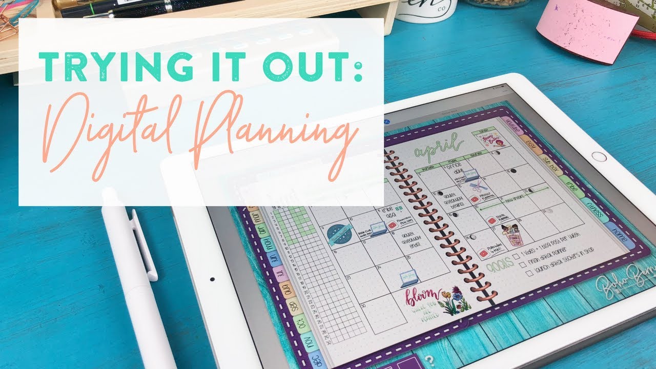 Trying Out: Digital Planning!