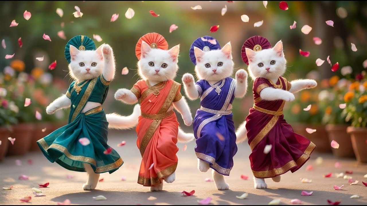 Cutest ai Cat videos funny dance🤣💃Dance Videos for cats #funny #dancingcat #cat #cute